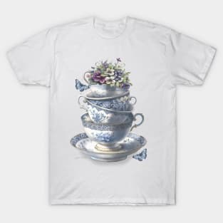 Lovely Blue Porcelain 1 T-Shirt